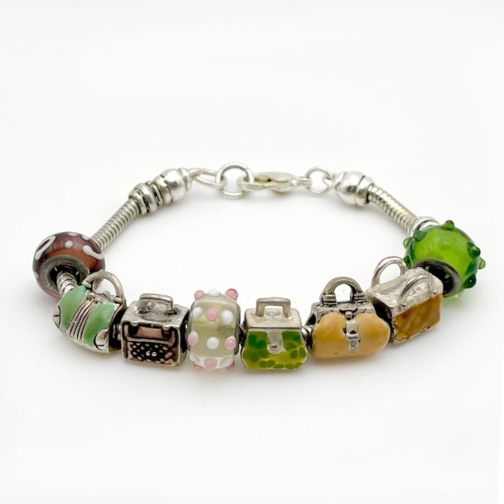 Vintage Handbag Charm Bracelet